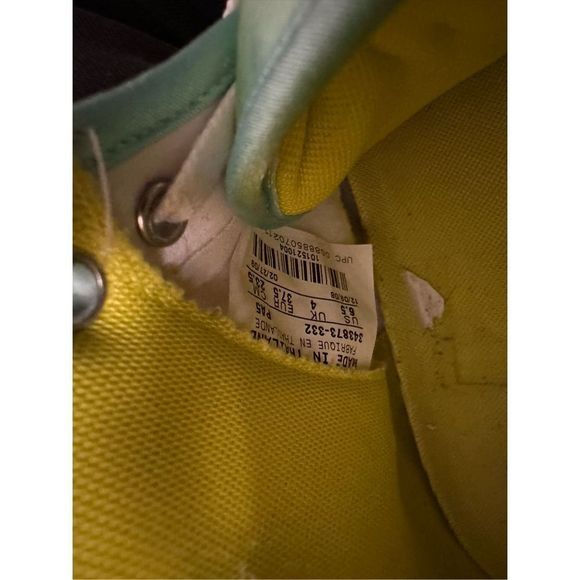 Nike Hijack Mid Green/Yellow Shoes - Picture 6 of 6